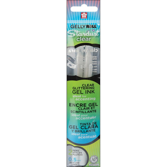 Gelly Roll Stardust Bold Point Pens 2/Pkg
