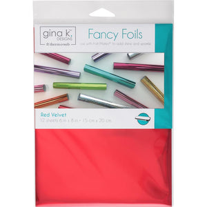 18031 Red Velvet Fancy Foil