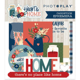 PhotoPlay Heart & Home Ephemera Cardstock Die-Cuts
