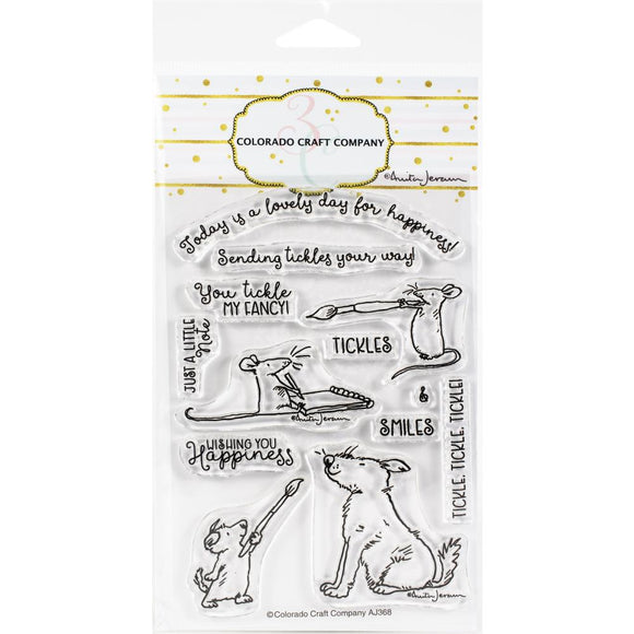 Wishing You Happiness Stamp Set - Colorado Craft Company