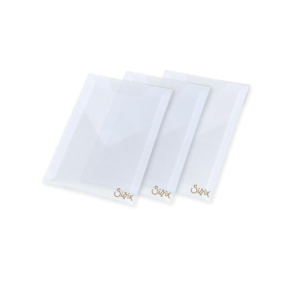 Sizzix Plastic Storage Envelopes 3/Pkg By Tim Holtz