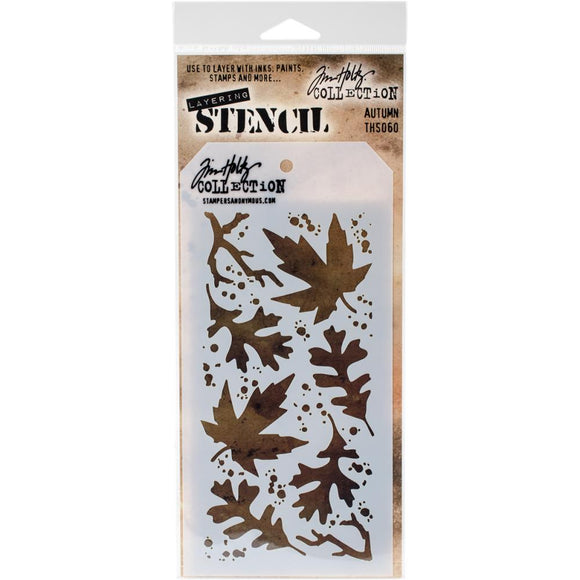 THS060 Autumn Stencil