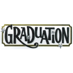 Jolee's Graduation Tag Title Wave Sticker