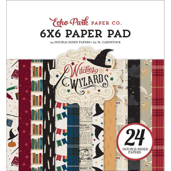 Witches and Wizards 6 x 6 Paper Pad