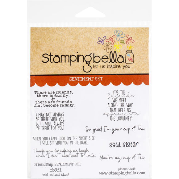 Stampingbella Friendship Sentiment Set