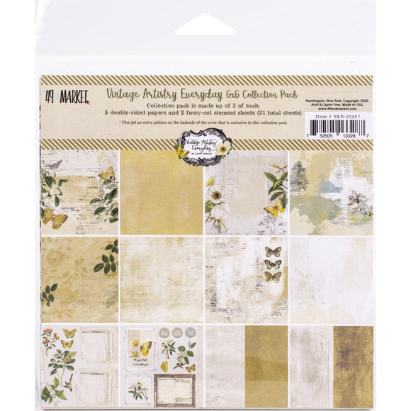 Vintage Artistry Everyday 6 x 6 Paper Pad