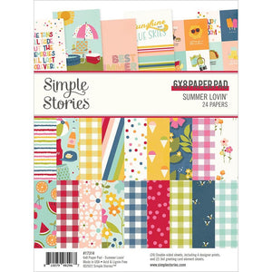 Summer Lovin' 6 x 8 paper pad
