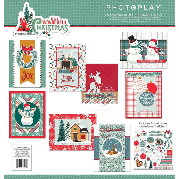 WON3547 It's a Wonderful Christmas Card Kit