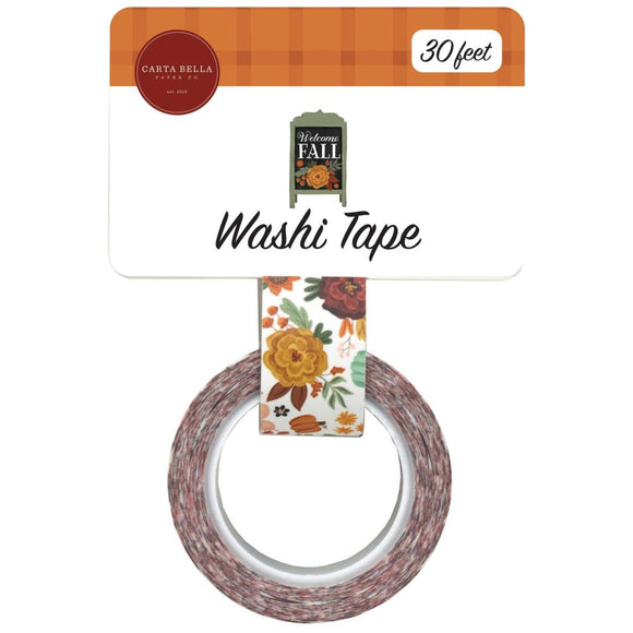 Welcome Fall Floral Washi Tape