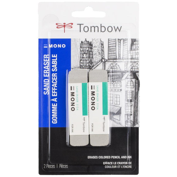 MONO Sand Eraser 2/Pkg