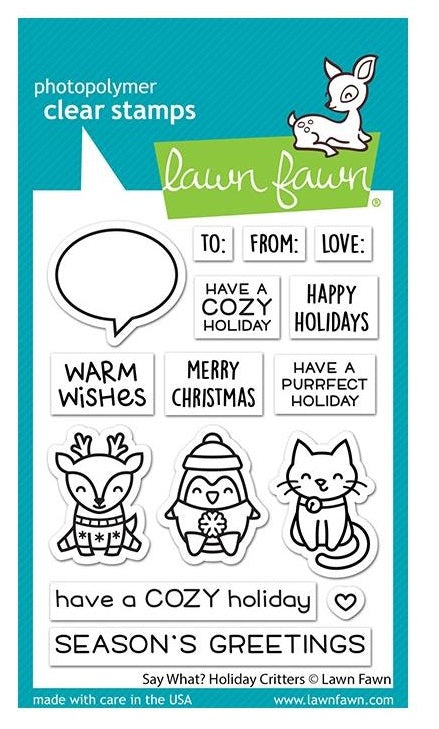 LF2690 Say What? holiday Critters