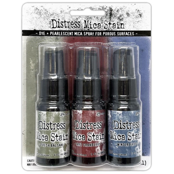 Tim Holtz Holiday #3 Mica Stain Set