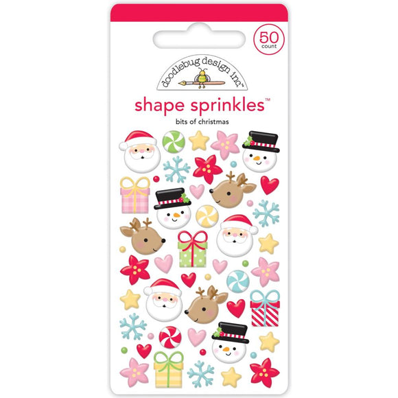 7902 Bits of Christmas Shape Sprinkles