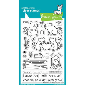 LF3011 Wood You Be Mine? Stamp Set