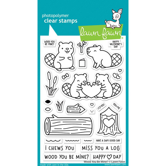 LF3011 Wood You Be Mine? Stamp Set