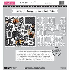 BB2711 Congratulations Cut-Out