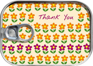 Sardine Can Gift Card Holder - Thank You