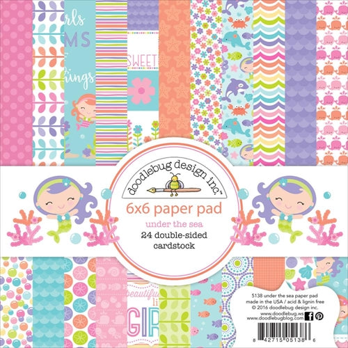 UTS5138 Under the Sea 6x6 Paper Pad