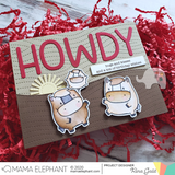 Mama Elephant Zodiac Horse Creative Cuts