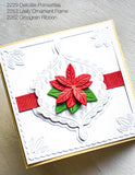 2253 Leafy Ornament Frame craft die
