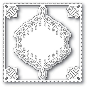 2253 Leafy Ornament Frame craft die