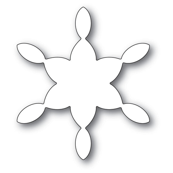 2276 Stained Glass Snowflake Background craft die