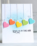 2288 Hanging Heart craft die