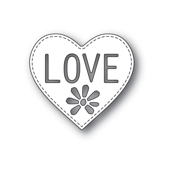 2295 Love Heart craft die