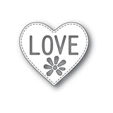 2295 Love Heart craft die