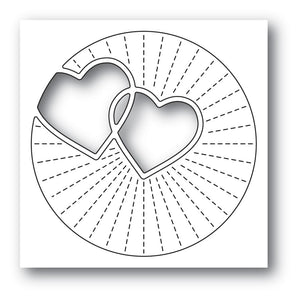 2296 Twinkling Hearts craft die