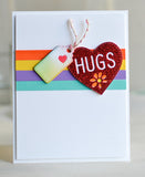 2302 Heart Tag Trio craft die