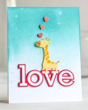 2309 Love Outline craft die