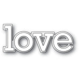 2309 Love Outline craft die