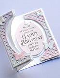 2359 Oval Fold Frame craft die