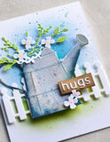 2332 Poetic Lowercase Alphabet craft die