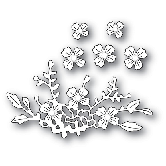 2338 Floral CLuster craft die