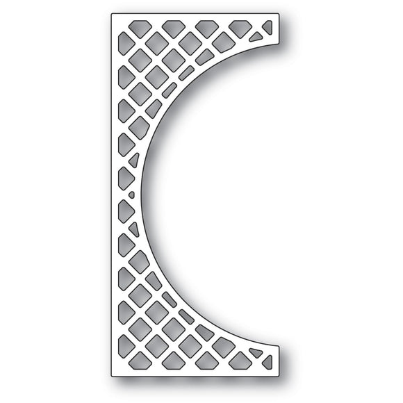 2345 Lattice Small Curve Border Craft Die