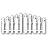 2349 Pointy Picket Double Gate craft die