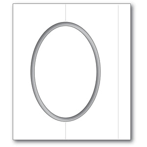 2359 Oval Fold Frame craft die