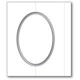 2359 Oval Fold Frame craft die