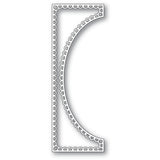 2361 Scallop Tall Curve Border craft die
