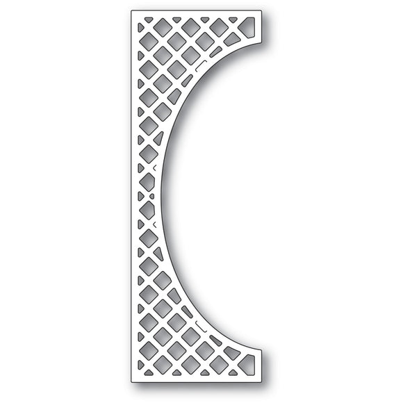 2363 Picket Tall Curve Border craft die