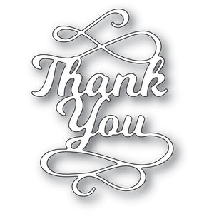2376 Thank You Flourish craft die