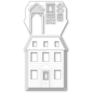 2394 Winter House Pop Up Easel Set