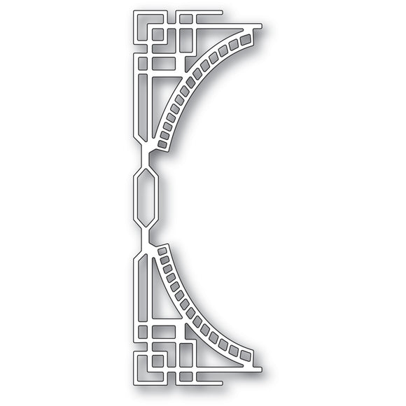 2408 Art Deco Curve Border Craft Die