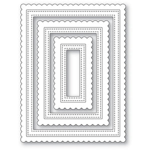 2478 Scalloped Stitch Frames Craft Die