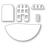 2488 Layered House Globe Craft Die