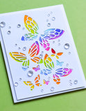 2515 Stained Glass Butterfly collage craft die