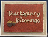 CF225 Thanksgiving Blessings craft die