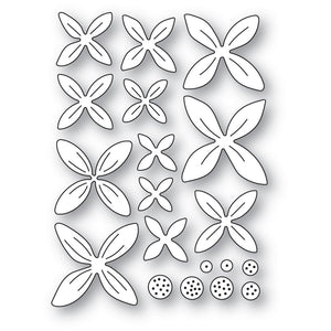 2559 Layered Pointy Petals Die